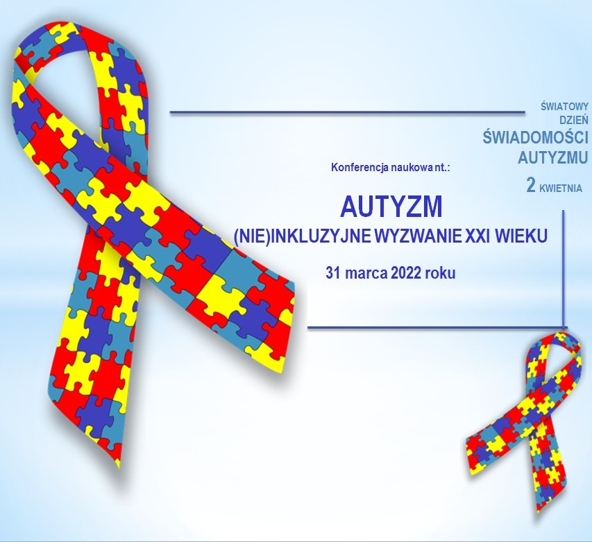 Plakat Konferencja Autyzm 2022