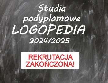 Rekrutacja na studia podyplomowe zakończona